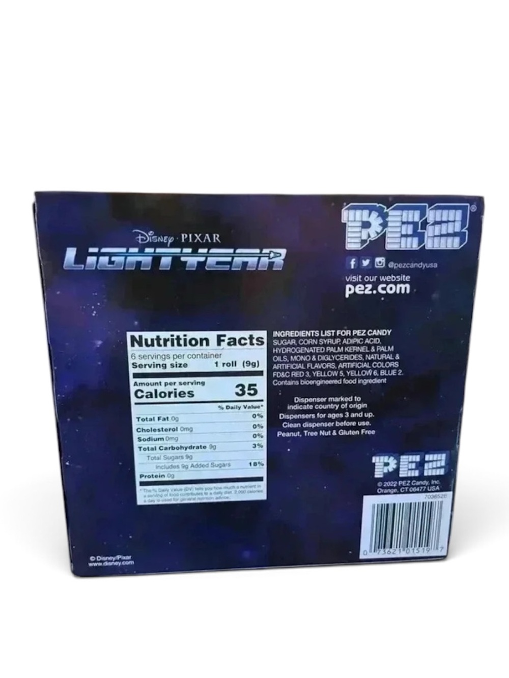 PEZ Disney Pixar Lightyear Gift Set Buzz Lightyear Sox Cat 2022 NEW in Box - Picture 2 of 4